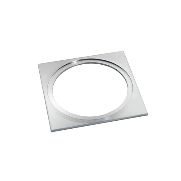 Plate 75x75 RVS