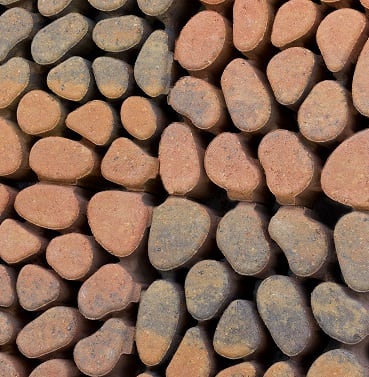 Keigrassteen Oud bruin
