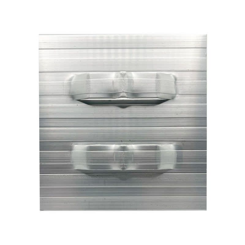Alu Mevo Edge Eindverbindingsclip Zilver