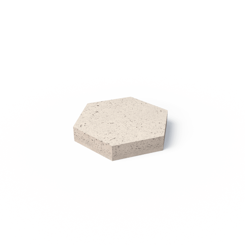Schellevis Oudhollandse tegel 6-kant Creme