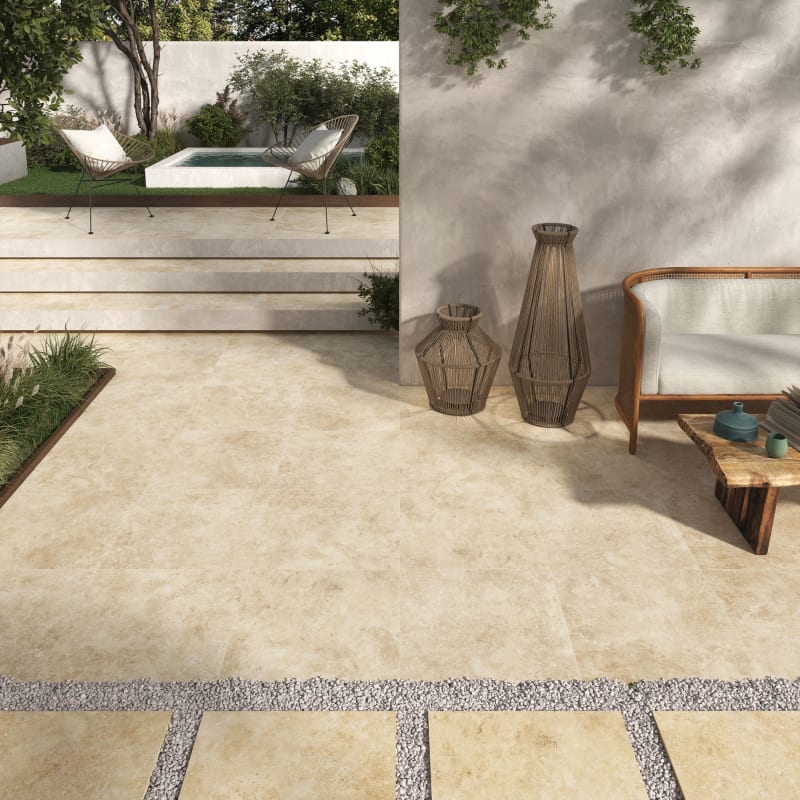 GeoCeramica Di Travertino Beige