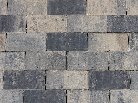 Betonstraatsteen Grijs/zwart Komo
