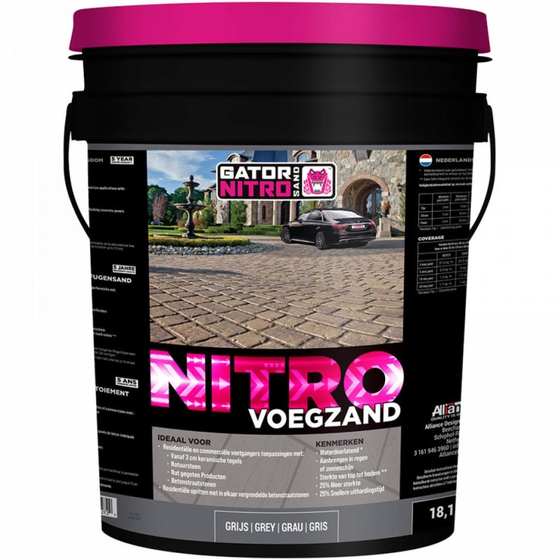 Gator Nitro Grijs Kant-en-klaar