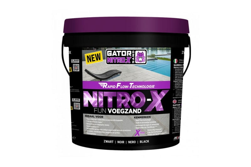 Gator Nitro X fijn zwart