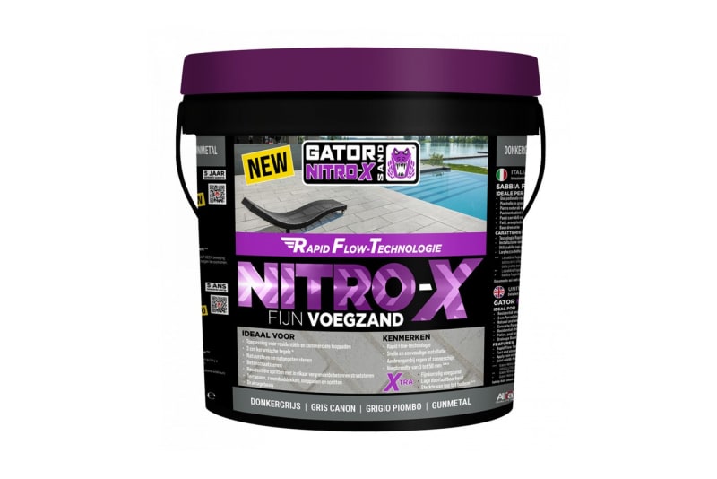 Gator Nitro X fijn donkergrijs