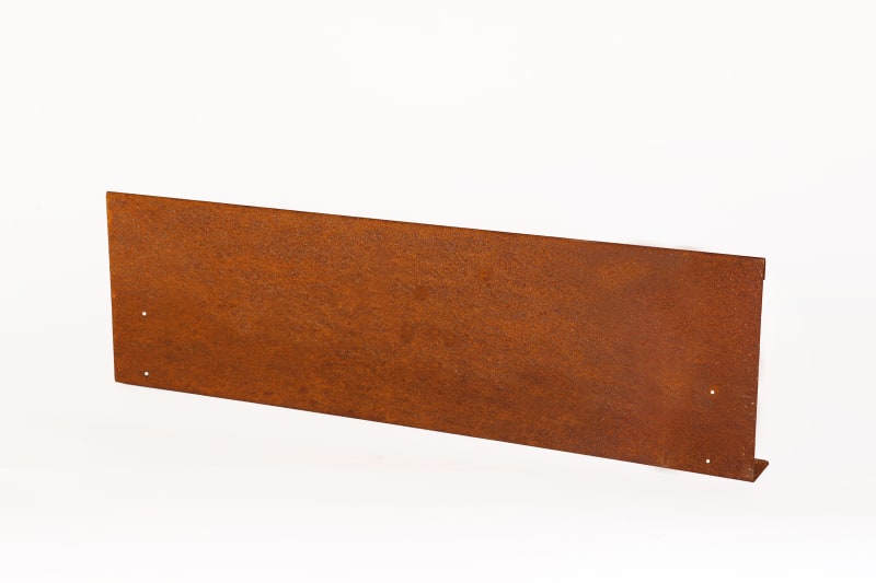 Stalen Kantopsluiting Single FLG Corten