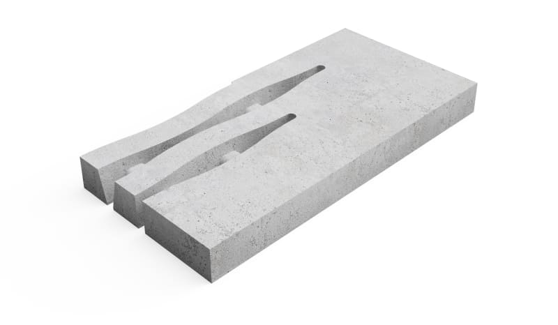 Deer Concrete Grid Beach Corner R