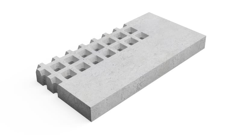 Deer Concrete Grid Brutal Corner