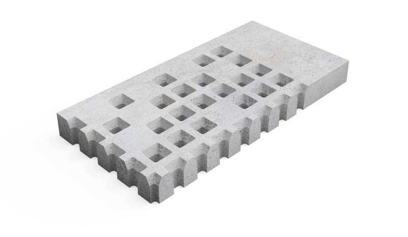 Deer Concrete Grid Brutal Transition Border Width 1 