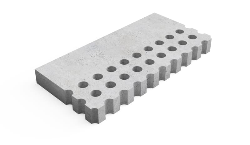 Deer Concrete Grid Halftone Border Length