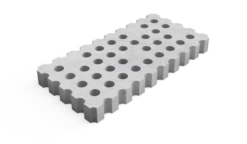 Deer Concrete Grid Halftone Speckled