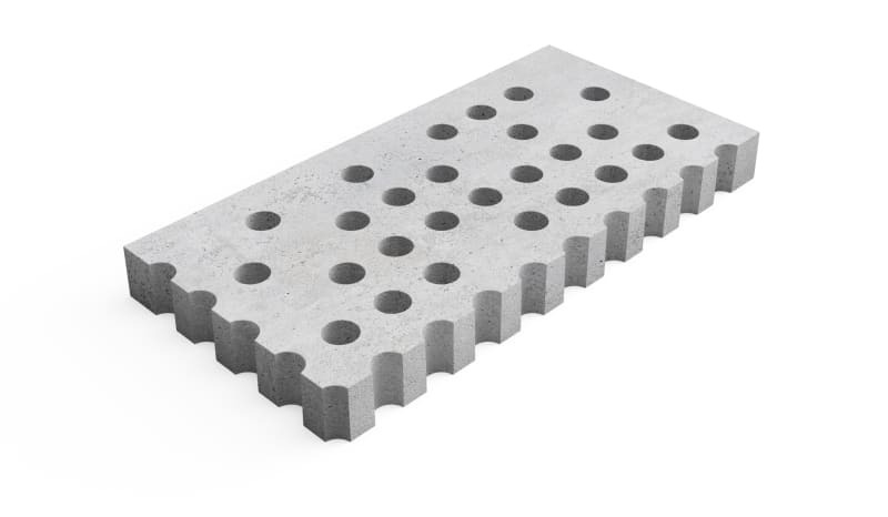 Deer Concrete Grid Halftone Transition Corner R