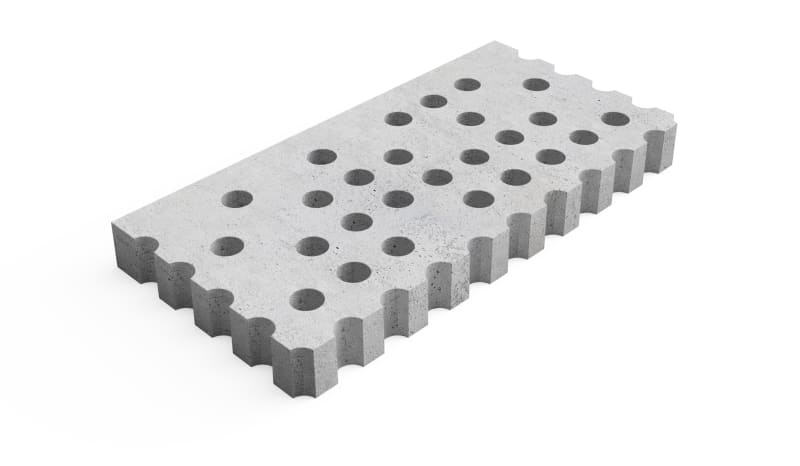 Deer Concrete Grid Halftone Transition Width