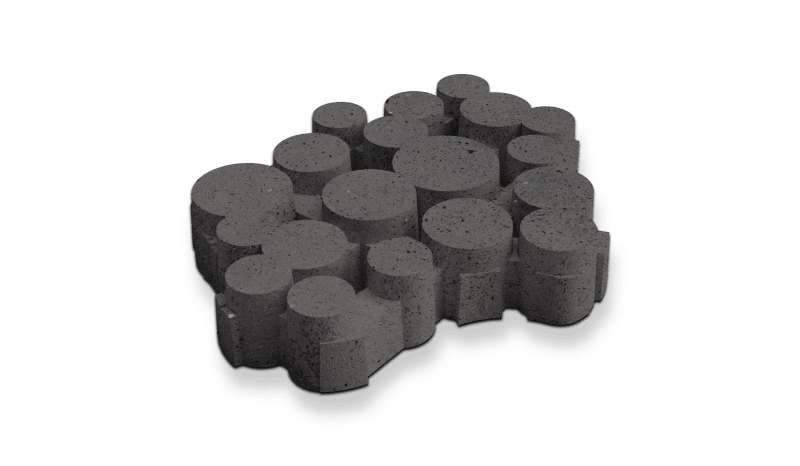 Deer Concrete Organic Lily Small