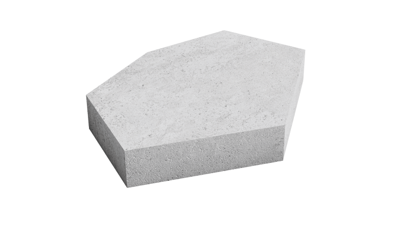 Deer Concrete Organic Crosshatch Full