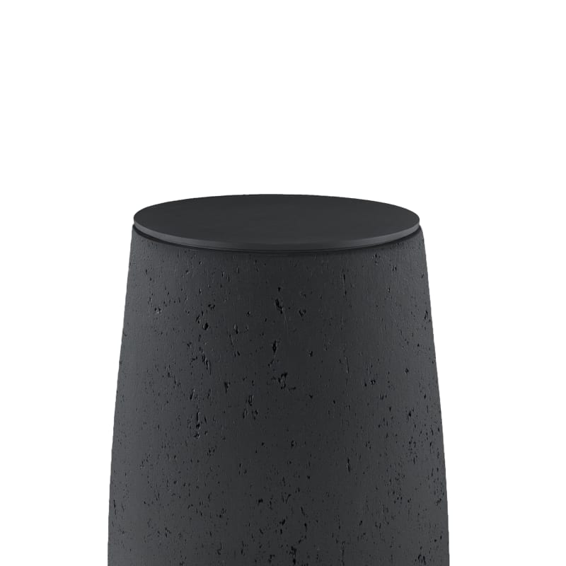 Coverplate Rond Anthracite