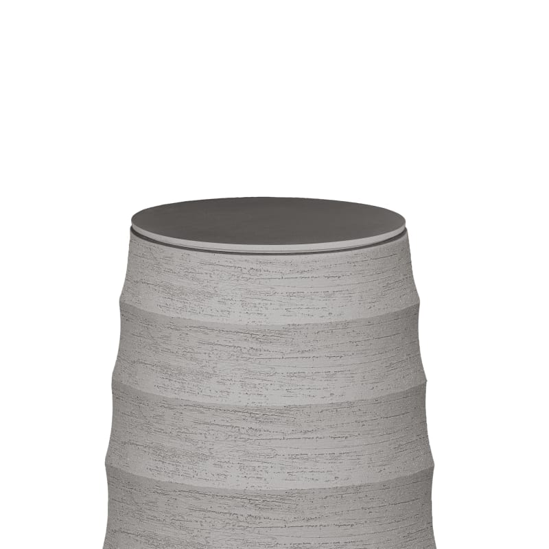 Coverplate Rond Clay