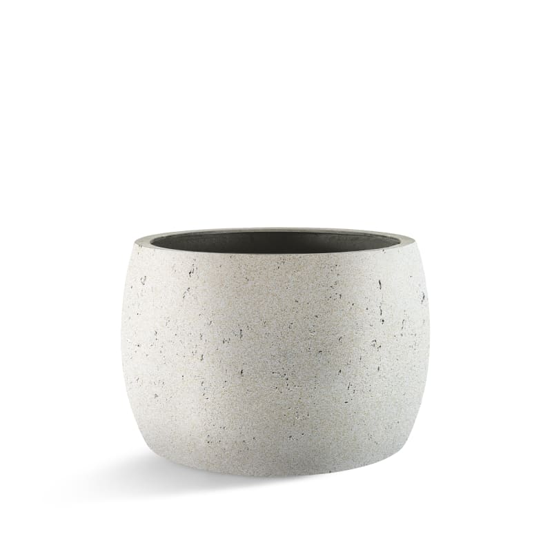 Grigio Modern Bowl White